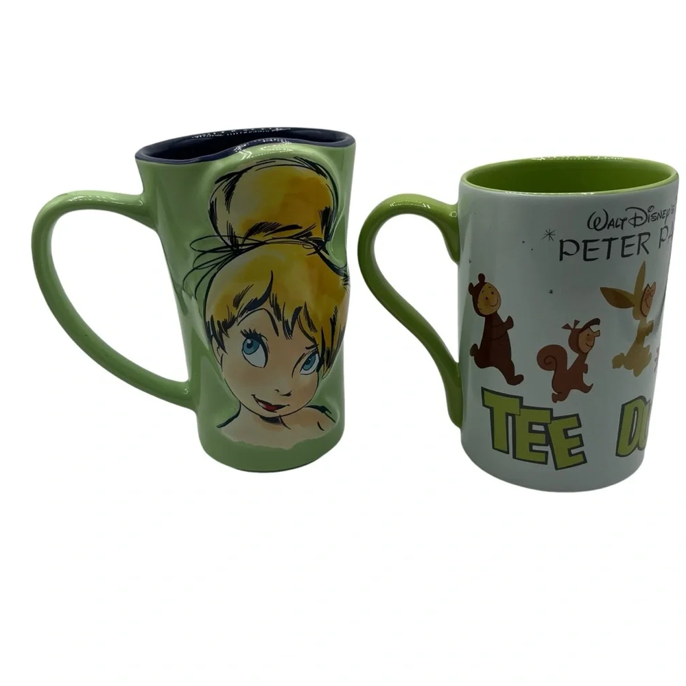 DISNEY PETER PAN & WENDY LOT DISNEY PETER PAN MUG SET – TINKER BELL & LOST BOYS